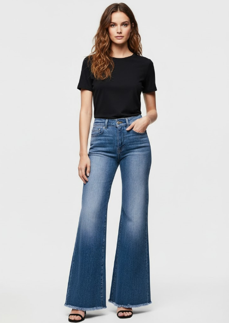SKYLINE HIGH WAIST DENIM - MONARCA London