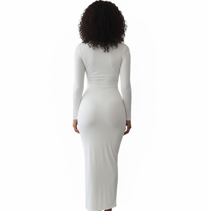 SERENE SILHOUETTE DRESS - MONARCA