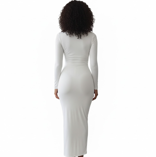 SERENE SILHOUETTE DRESS - MONARCA
