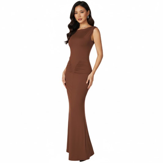 STATUESQUE GLAMOUR DRESS - MONARCA