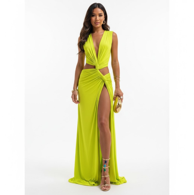 SANTORINI BREEZE GOWN - MONARCA