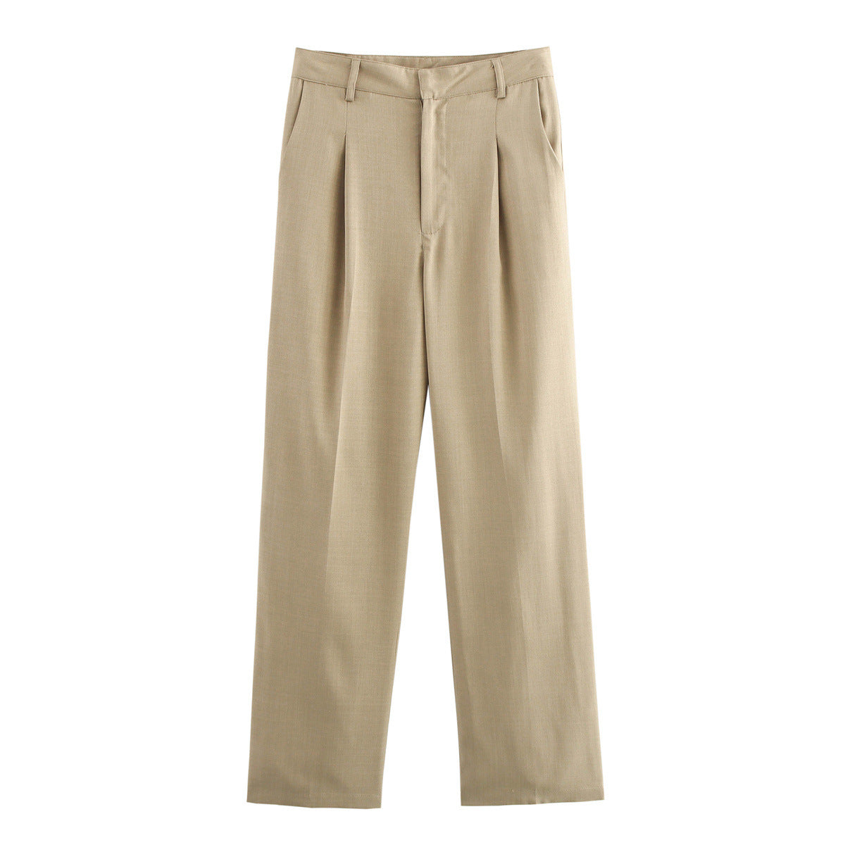 PLEATED WIDE-LEG PANTS - MONARCA London