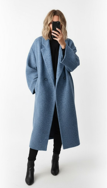 EFFORTLESS DRAPE COAT - MONARCA London