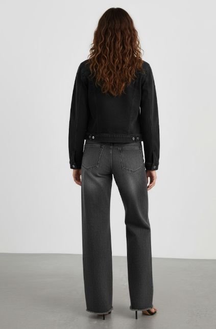 HIGH-RISE WIDE-LEG JEANS - MONARCA London