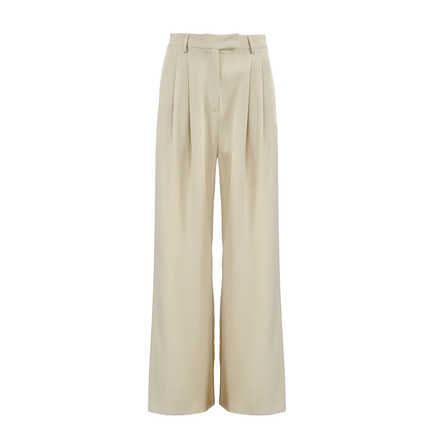 FLOWY WIDE-LEG TROUSERS - MONARCA London