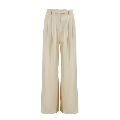 FLOWY WIDE-LEG TROUSERS - MONARCA London