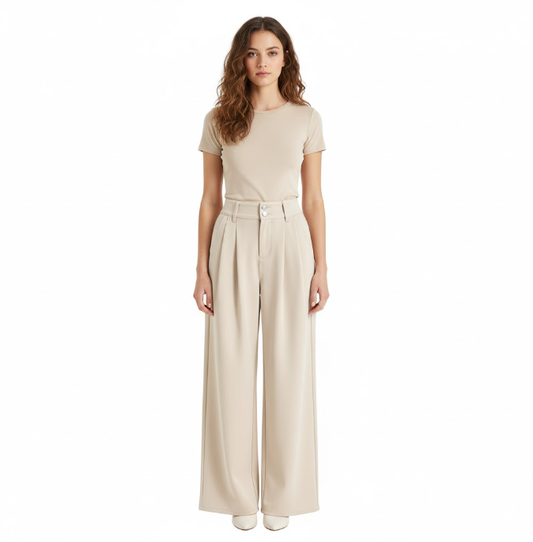 EFFORTLESS PALAZZO PANTS - MONARCA London