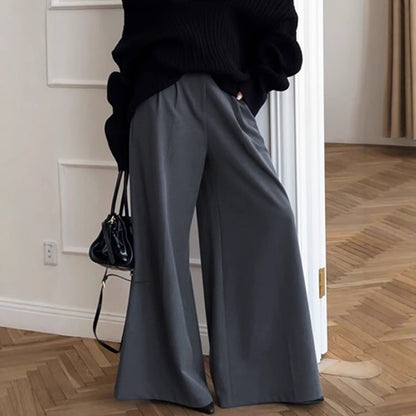 FLOWY WIDE-LEG TROUSERS - MONARCA London