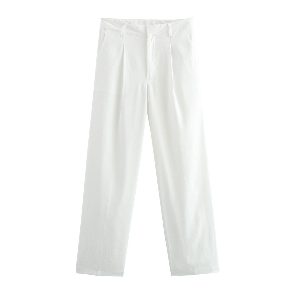 PLEATED WIDE-LEG PANTS - MONARCA London