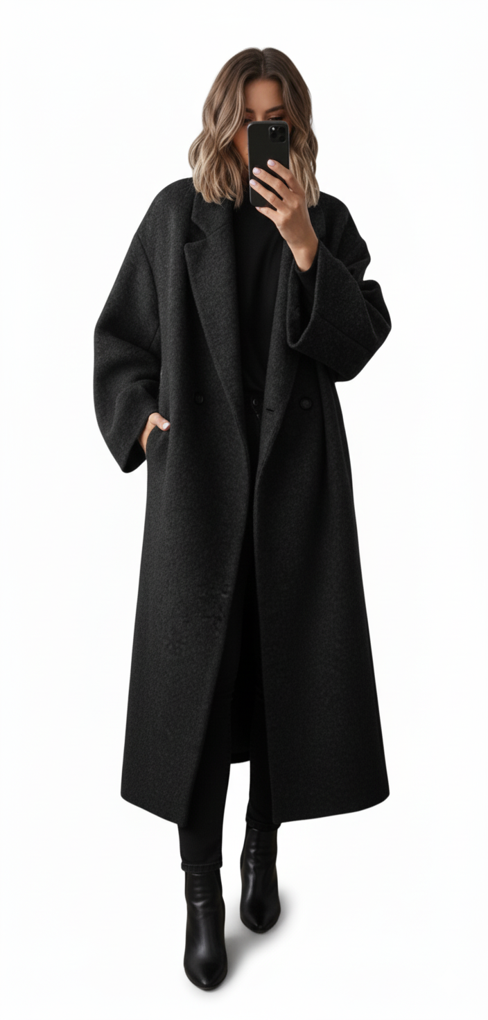 EFFORTLESS DRAPE COAT - MONARCA London