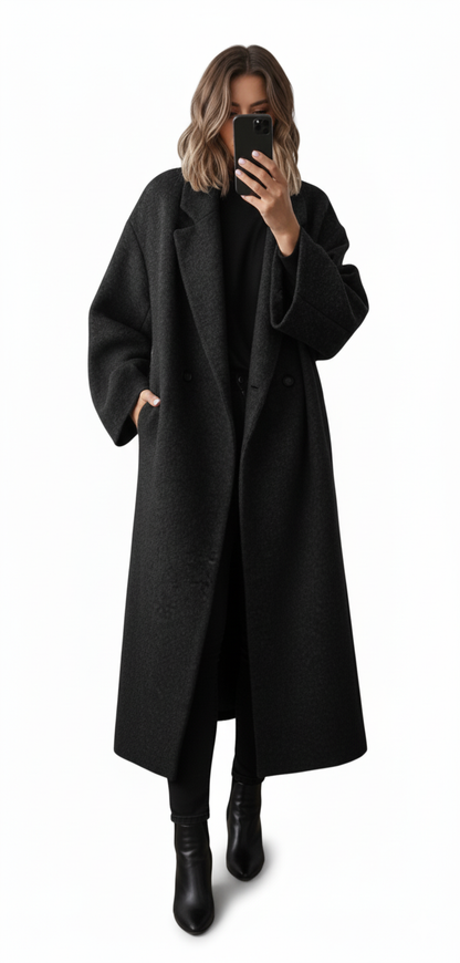 EFFORTLESS DRAPE COAT - MONARCA London