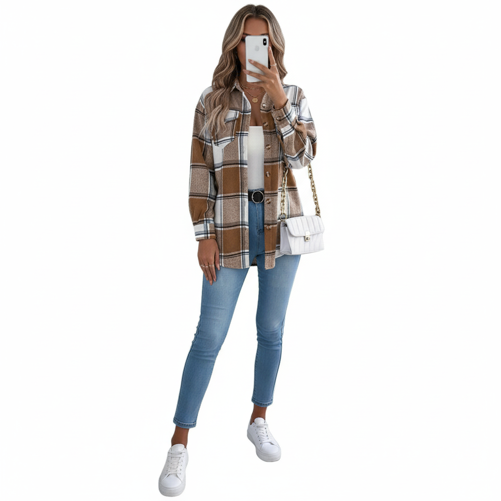 VINTAGE VIBE SHACKET - MONARCA London